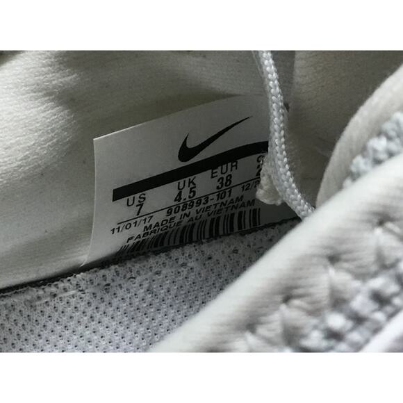 Nike Air Max Sequent 3 Women's 7 Gray Lace Up Running Athletic Shoes 908993-101 - Picture 8 of 9